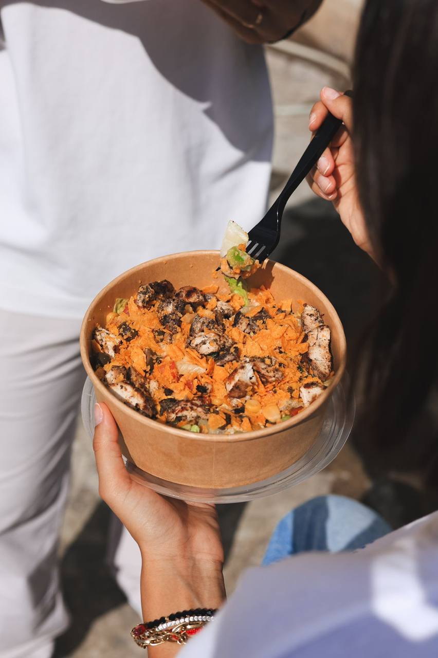 Fresh chicken bowl